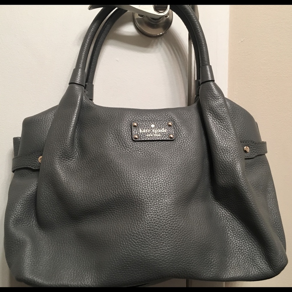 Kate Spade Gray Stevie Berkshire Road Tote